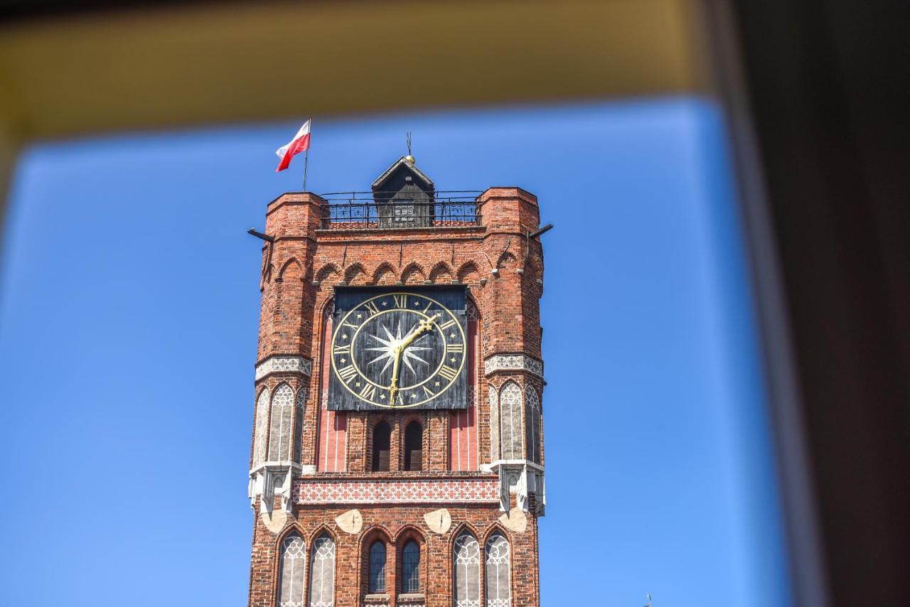 Apartament Z Widokiem Na Pomnik Kopernika - Rynek Staromiejski Stary Toruń Kültér fotó