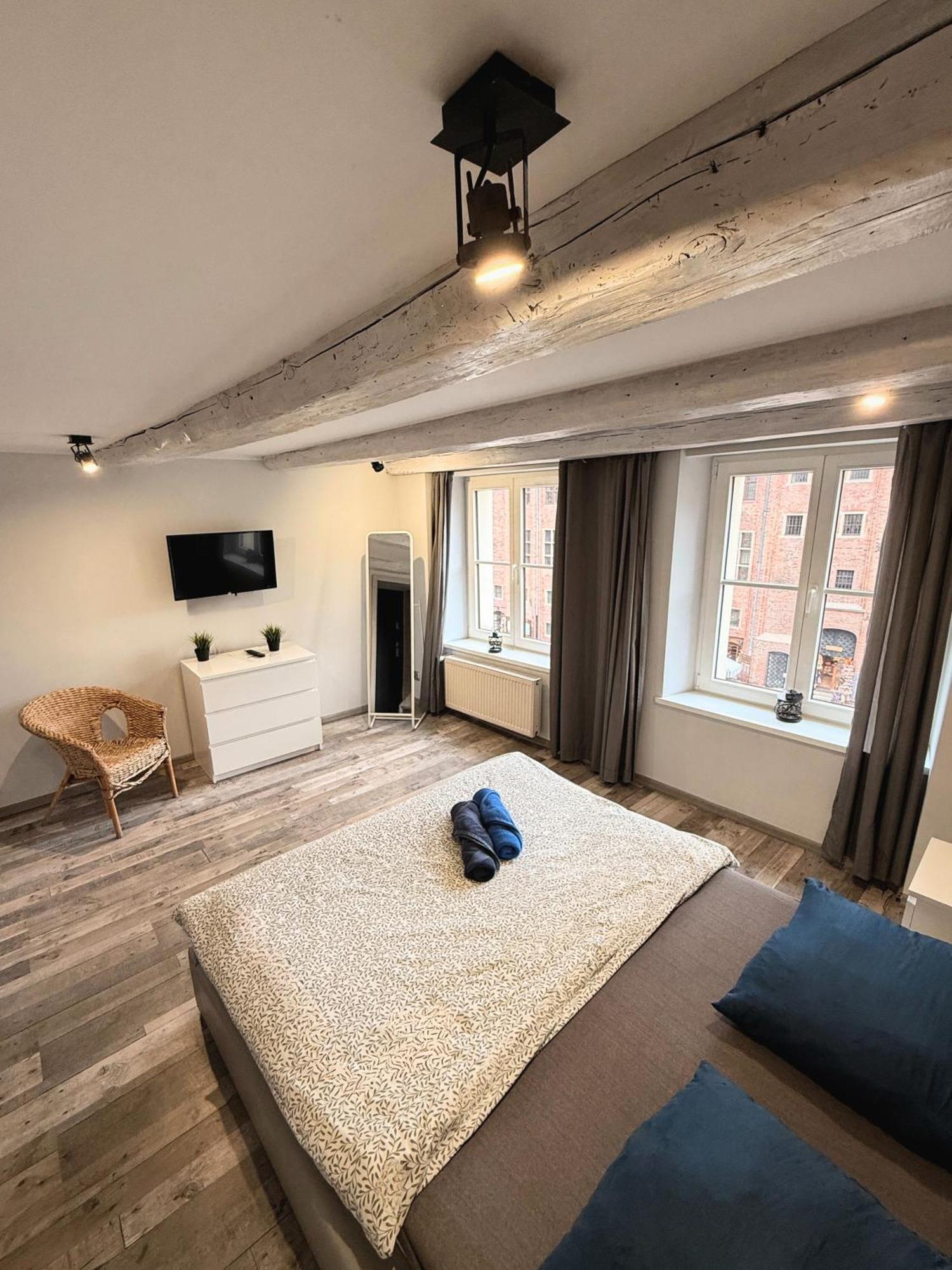 Apartament Z Widokiem Na Pomnik Kopernika - Rynek Staromiejski Stary Toruń Kültér fotó